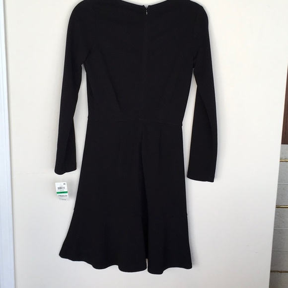 NWT Bar III Black Flared Dress - Picture 4 of 4